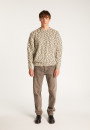 Pull col rond en mohair  - Tex