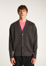 Two-tone merino wool buttoned vest - Tao