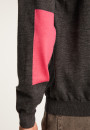 Pull col rond en laine mérinos  - Thierry