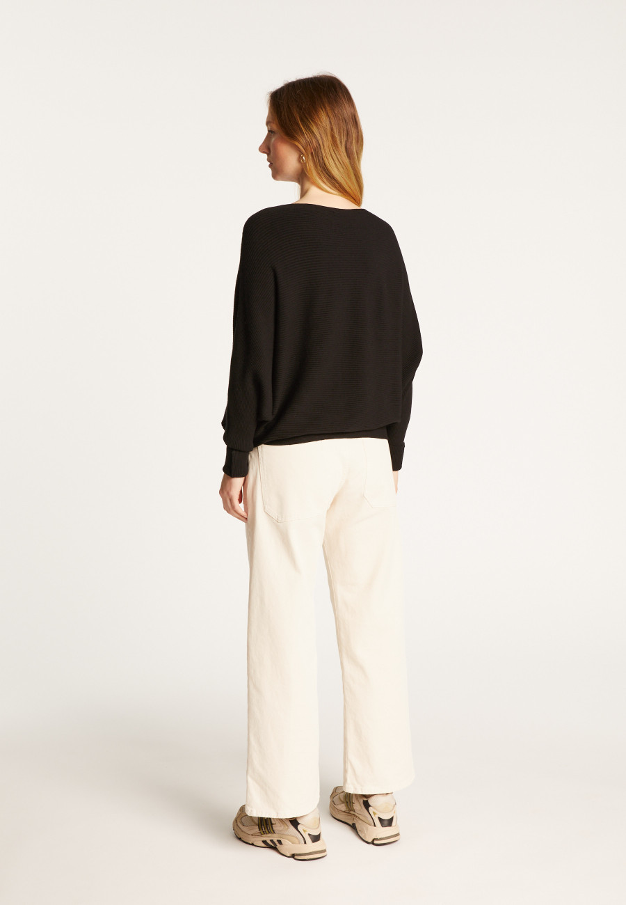 Suéter de gola redonda com mistura de lã - Ruby