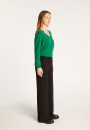 Pantalon en laine mélangé - Rebecca
