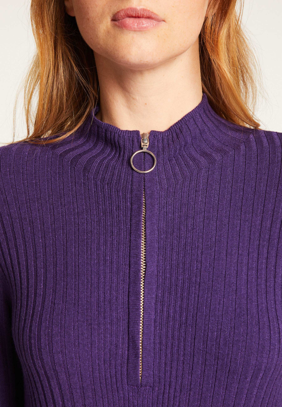 Robe longue en laine mélangée - Renata