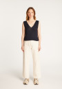 Tank top in bamboo cashmere fiber - Rianna