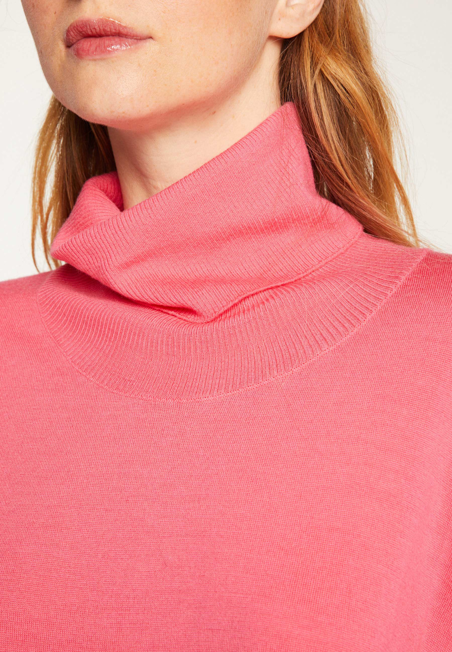 Pull col roulé en laine mérinos - Alisa