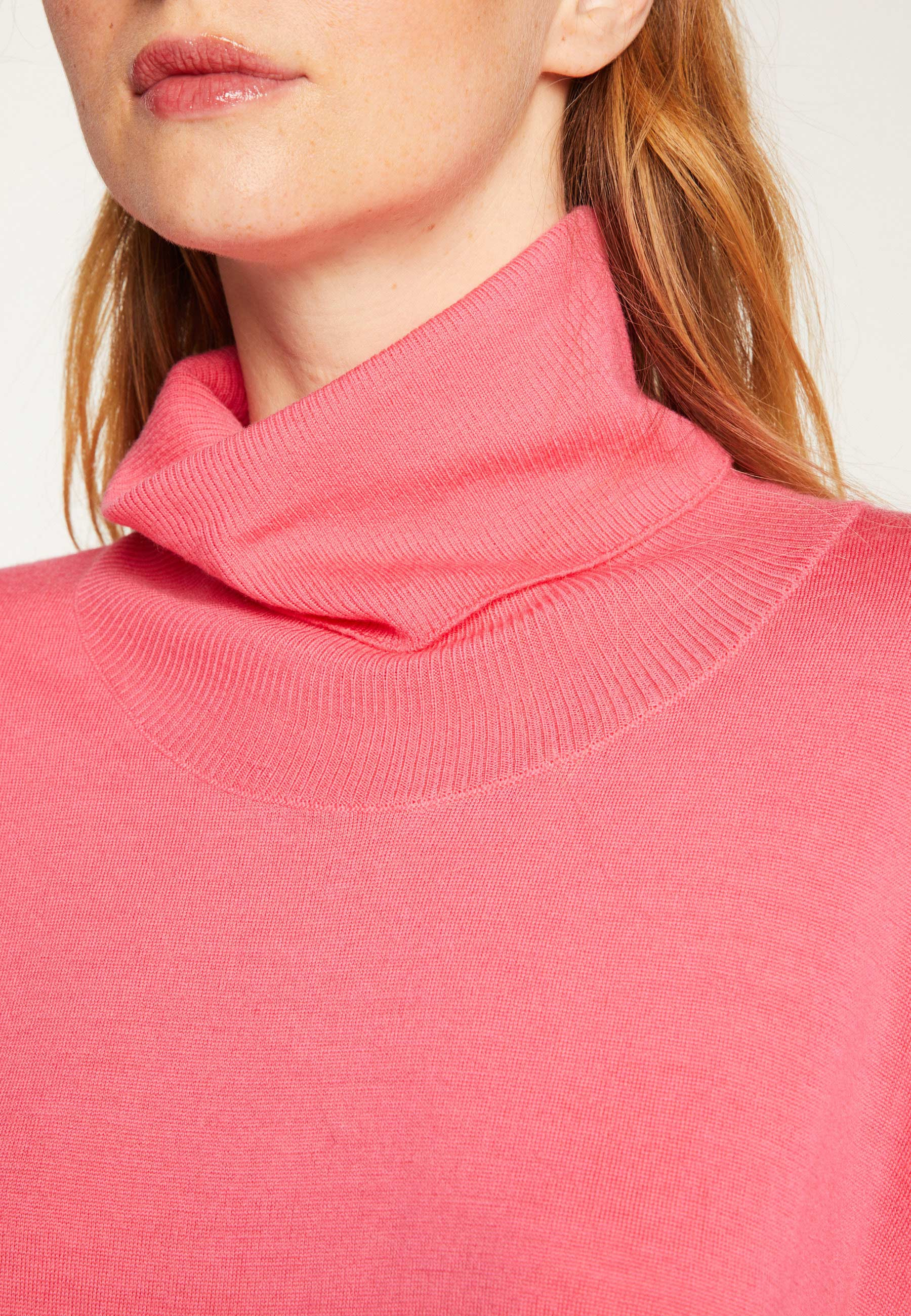 Turtleneck sweater in merino wool - Alisa