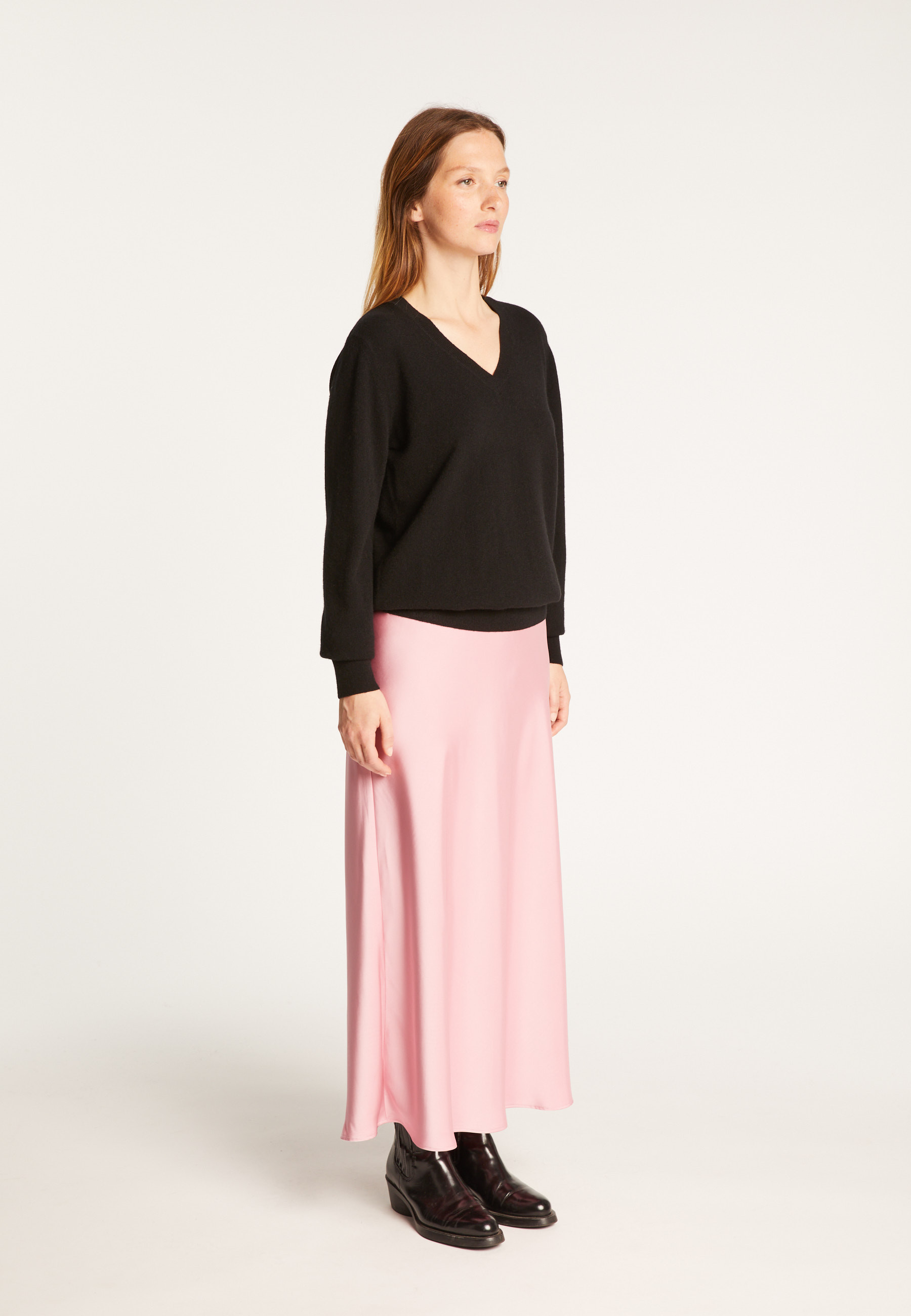 V-neck cashmere sweater - Abel