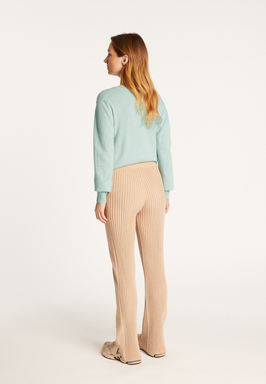Pantalon en laine mélangée - Carmen