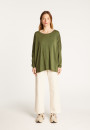 Loose-fit fine merino wool sweater - Azel