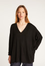 Batwing sleeve wool sweater - Boxe