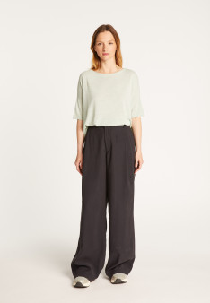 Lightweight slub linen jumper-TASLIM