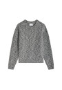 Pull col rond en laine mohair - Vanessa