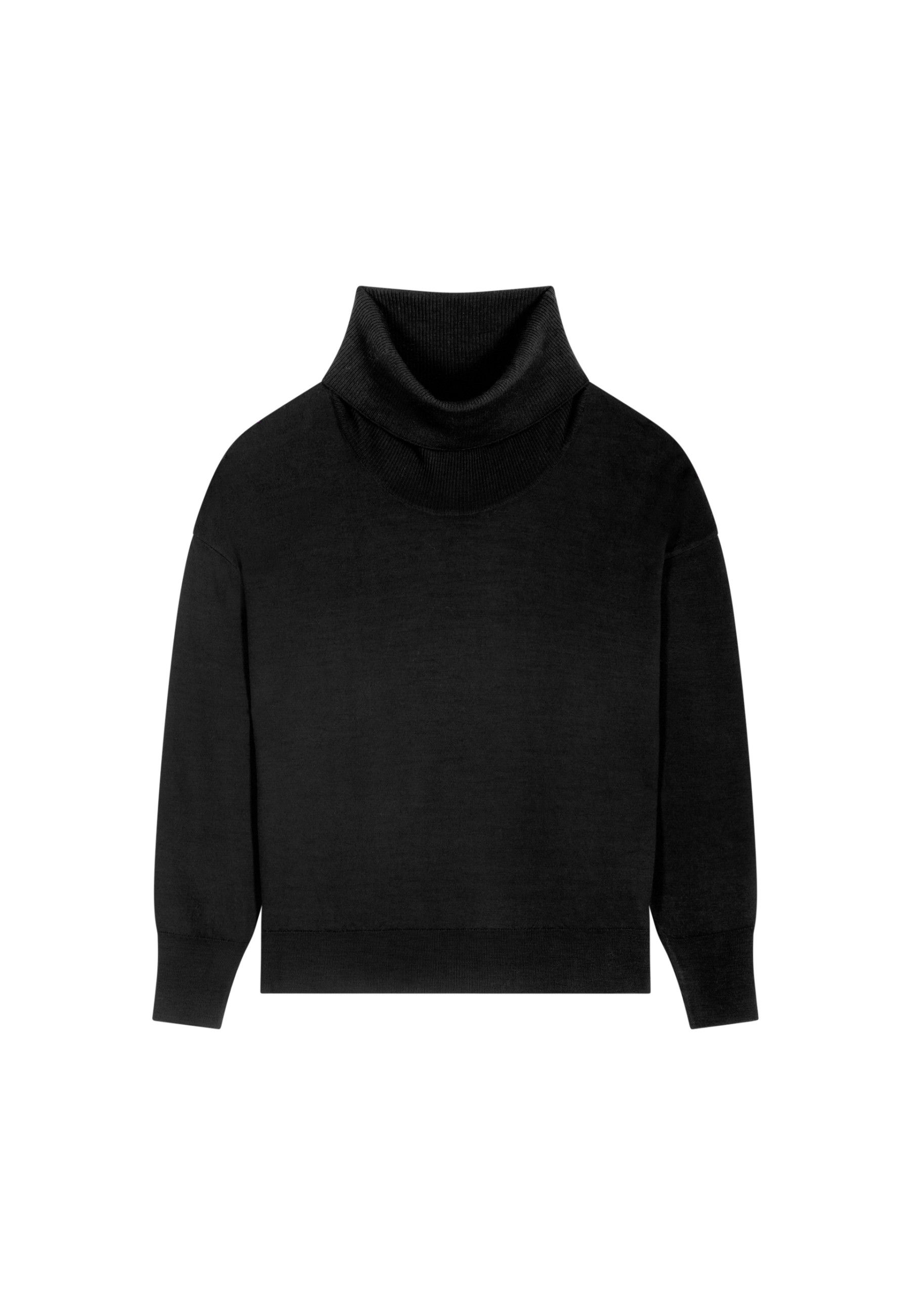 Pull col roulé en laine mérinos - Alisa