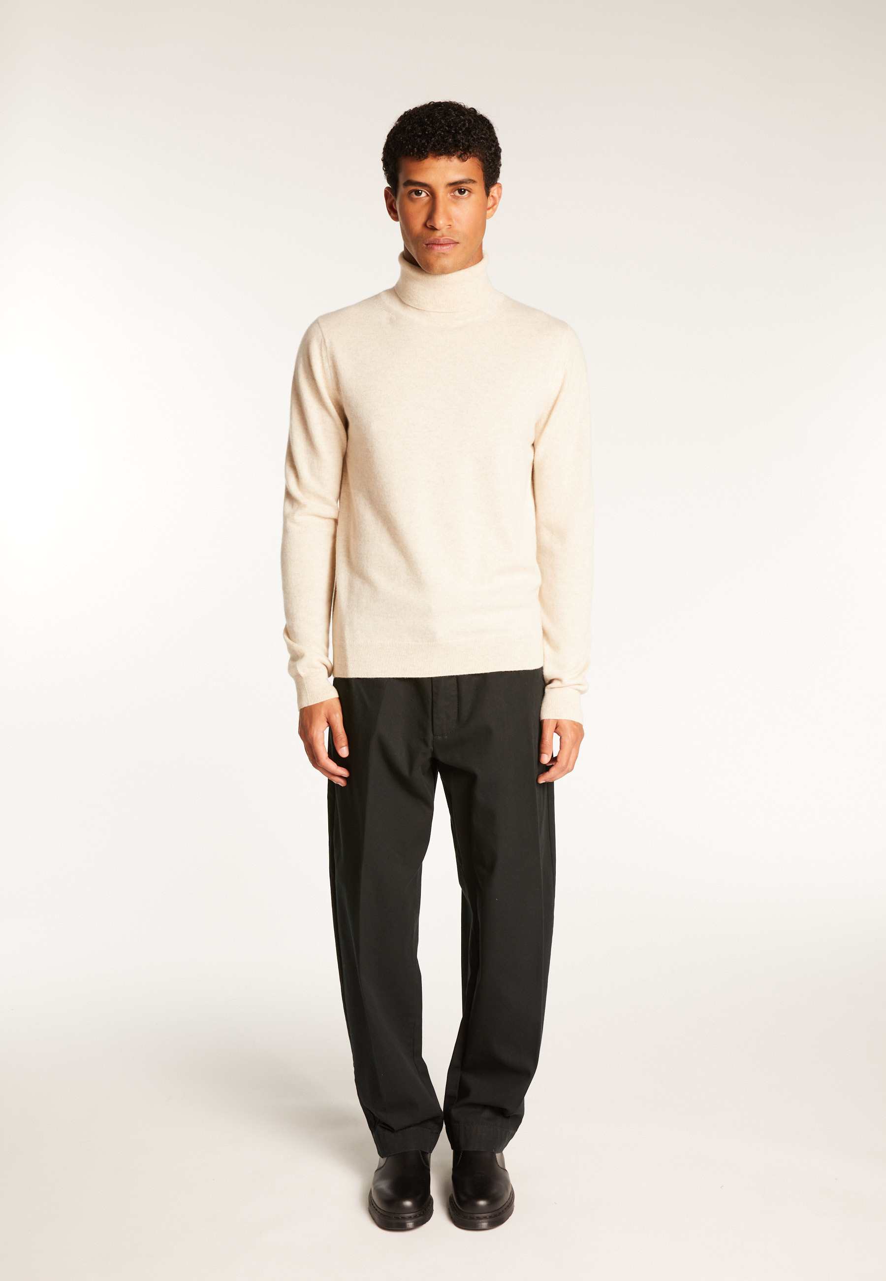 Pull col roulé en cachemire - Eduardo 8602