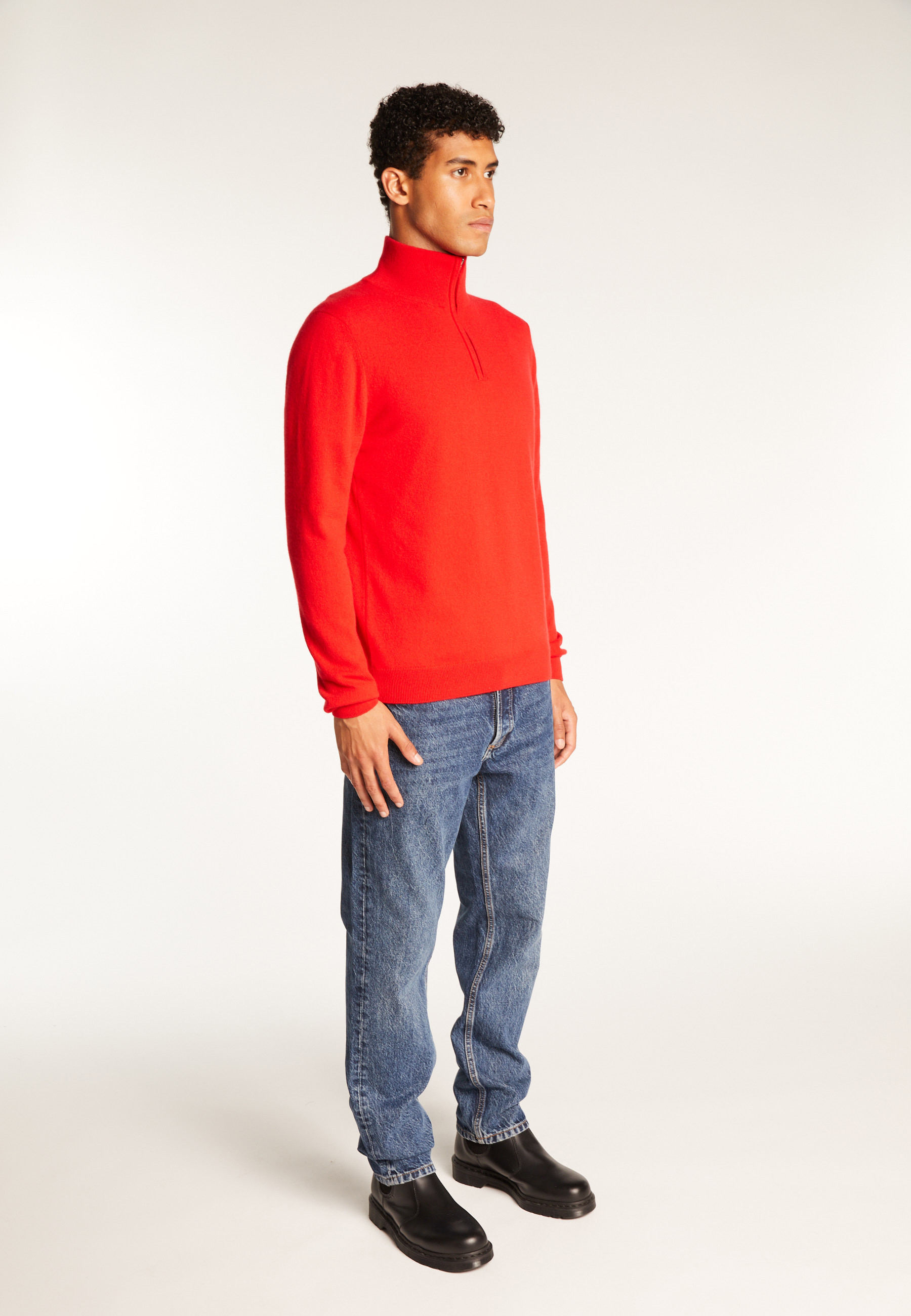 Cashmere Trucker Sweater - Emile