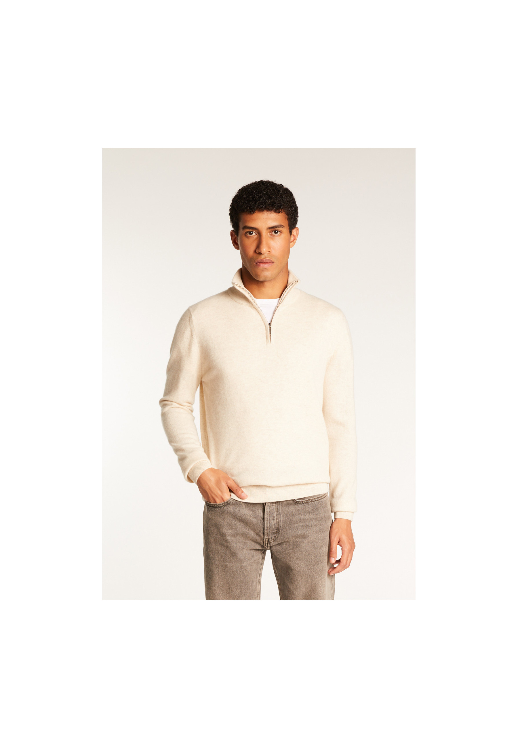 Cashmere Trucker Sweater - Emile