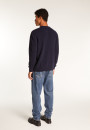 Pull col rond en laine mérinos  - Thomas