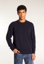 Pull col rond en laine mérinos  - Thomas