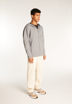 Technical wool hooded vest - Theo