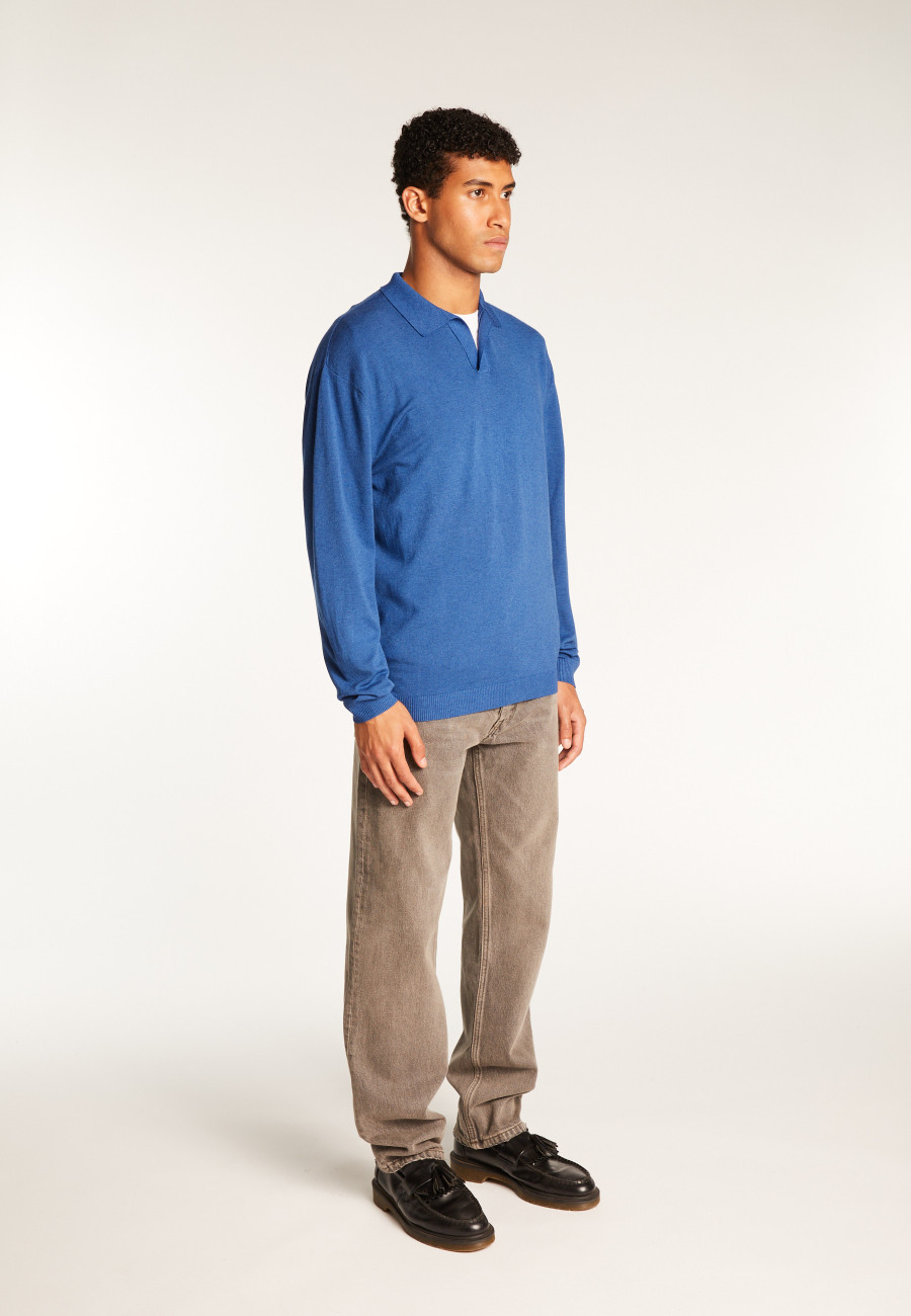 Technical wool polo shirt - Thibaud