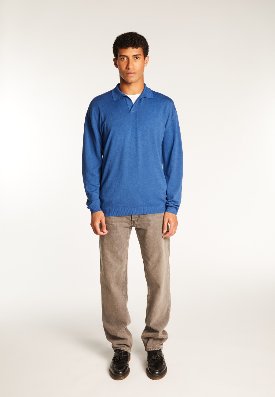 Polo en laine mélangée - Thibaud