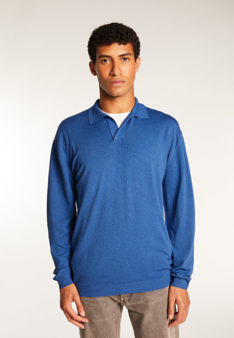 Technical wool polo shirt - Thibaud