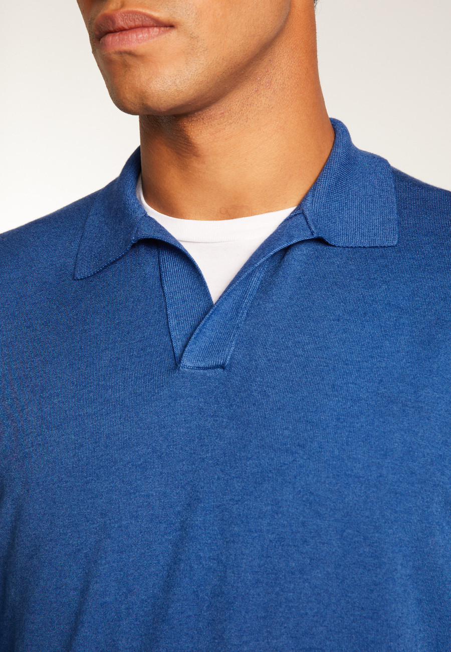 Technical wool polo shirt - Thibaud