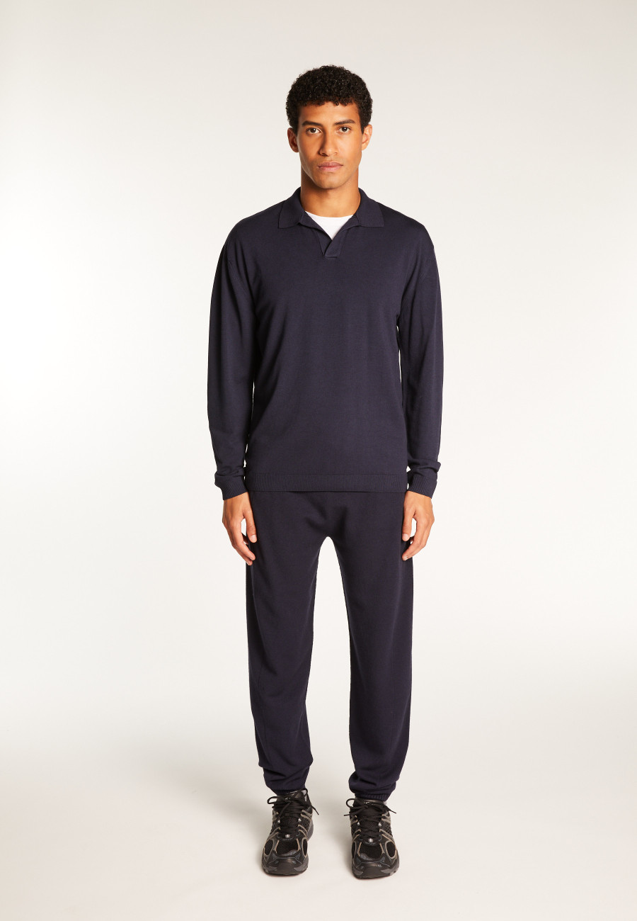 Technical wool polo shirt - Thibaud