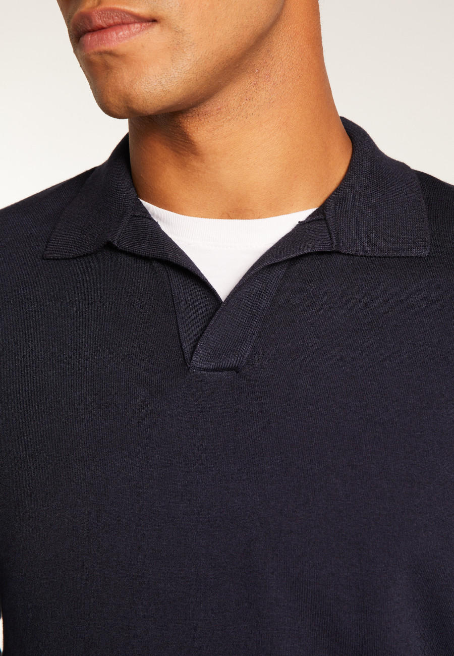 Technical wool polo shirt - Thibaud