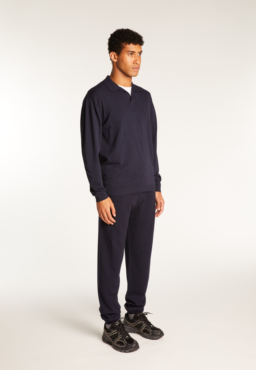Technical wool polo shirt - Thibaud