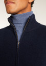 Gilet zippé en cachemire 6 fils - Elysée