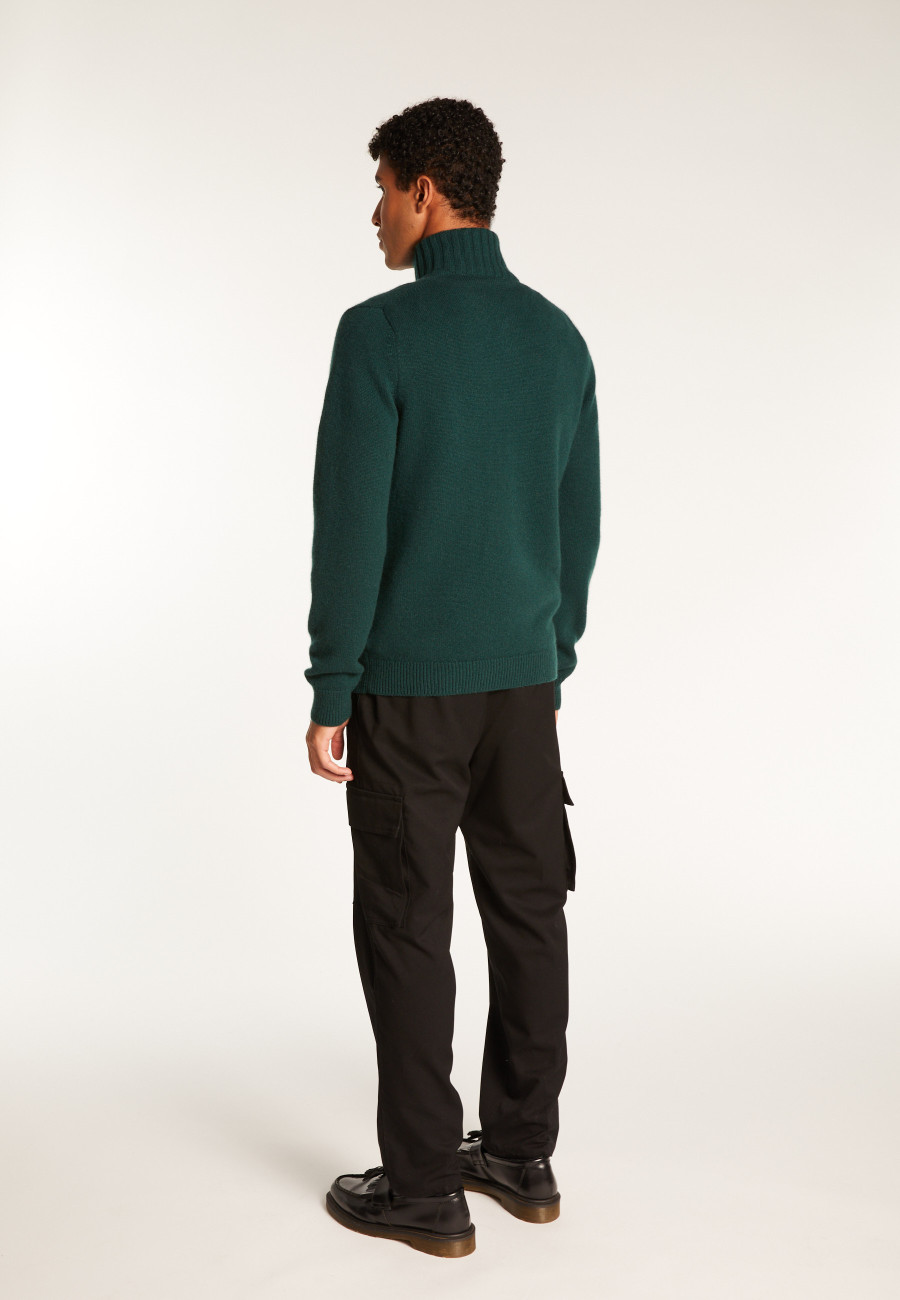 6-ply cashmere trucker sweater - Emiliano duo