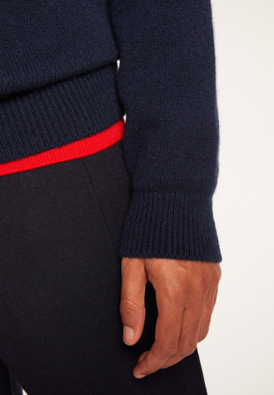 Pull camionneur en cachemire 6 fils - Emiliano duo