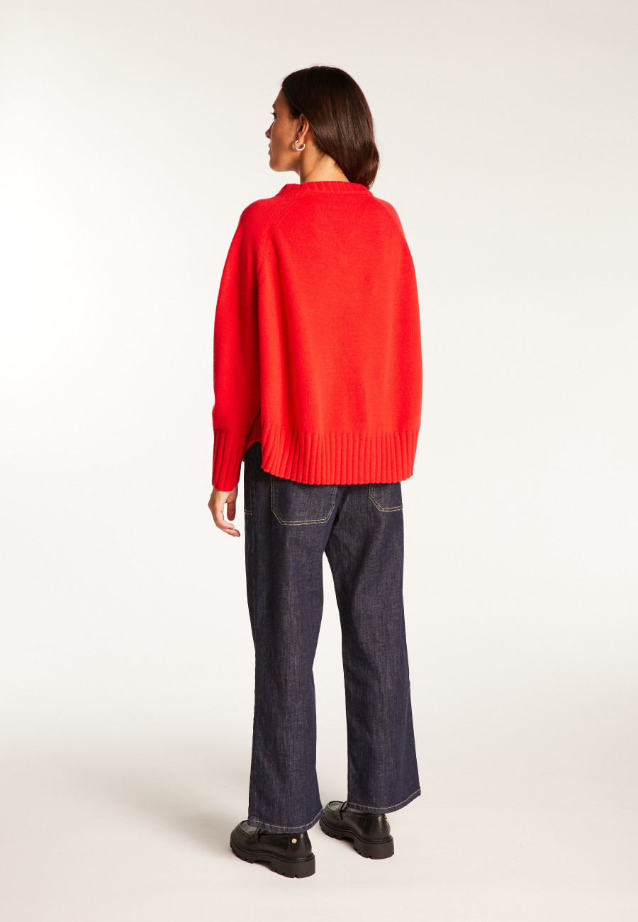 Loose wool sweater - Vivienne