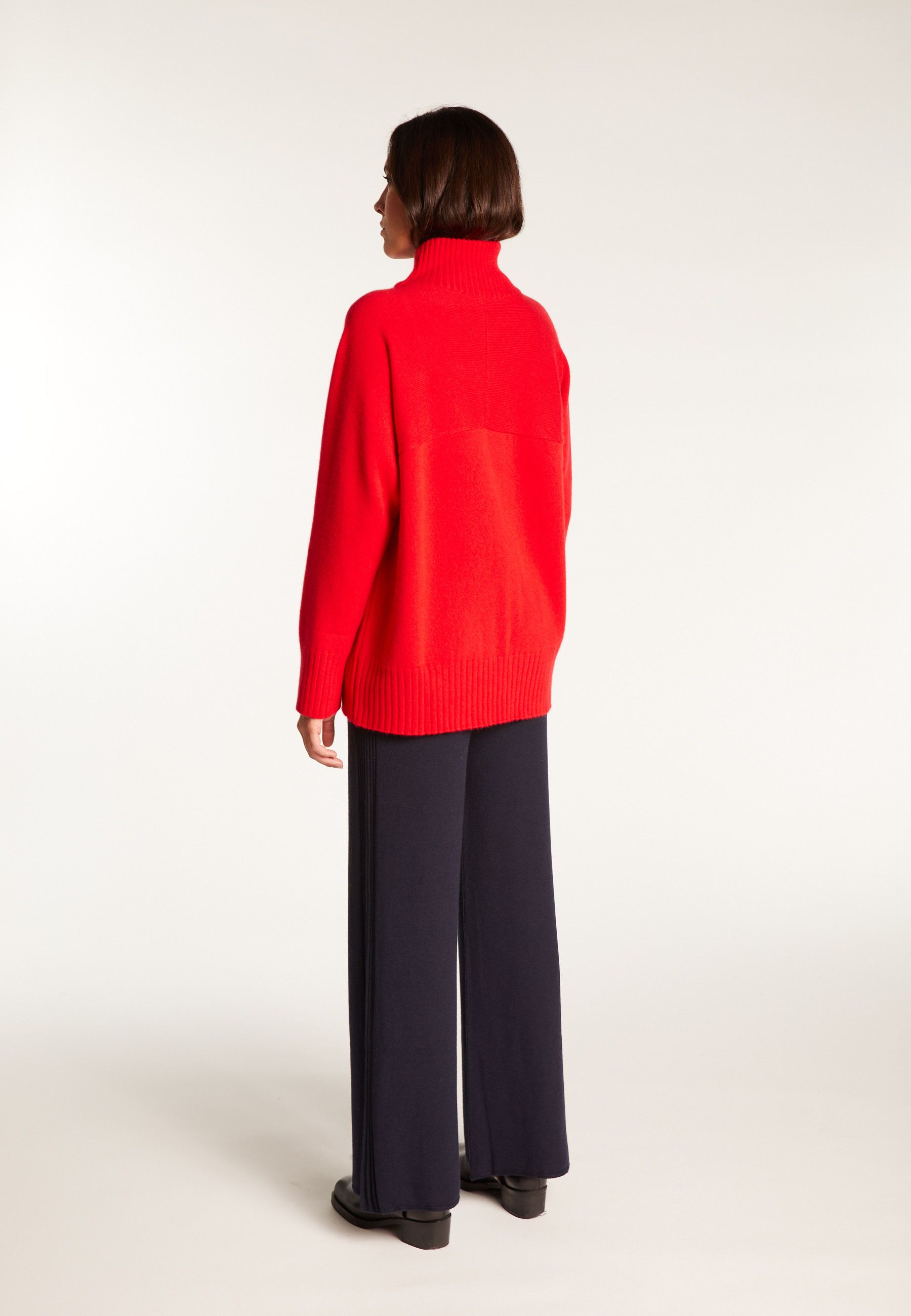 Pull col montant en cachemire - Roxane