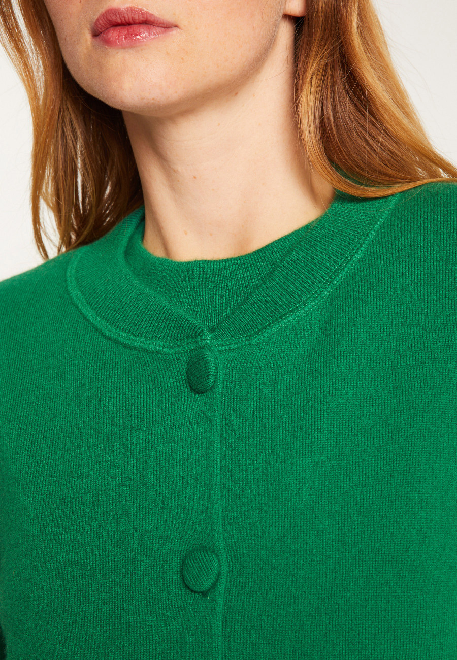 Cardigan de caxemira com botões - Aura