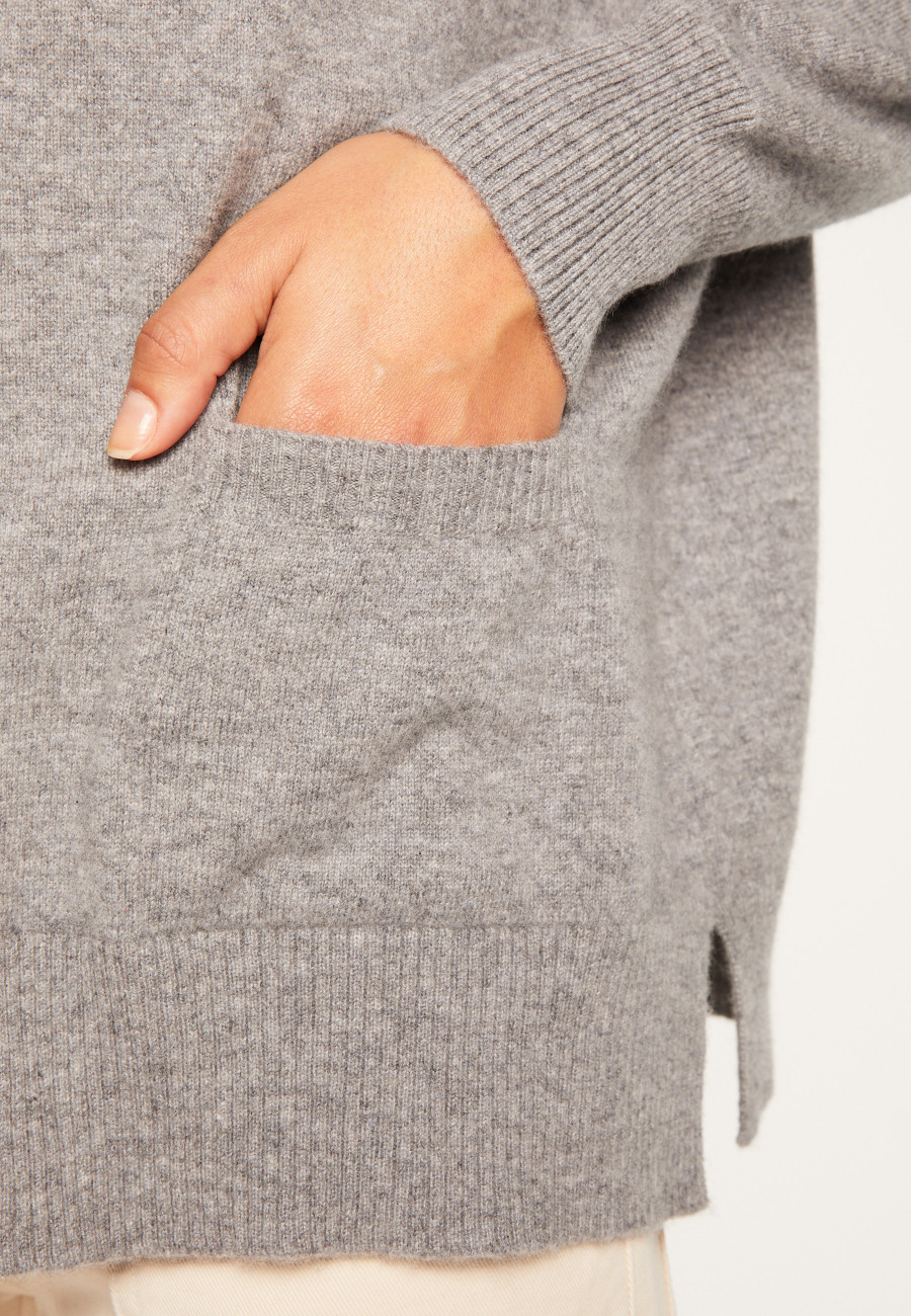 Cardigan de cashmere com botões - Ariel