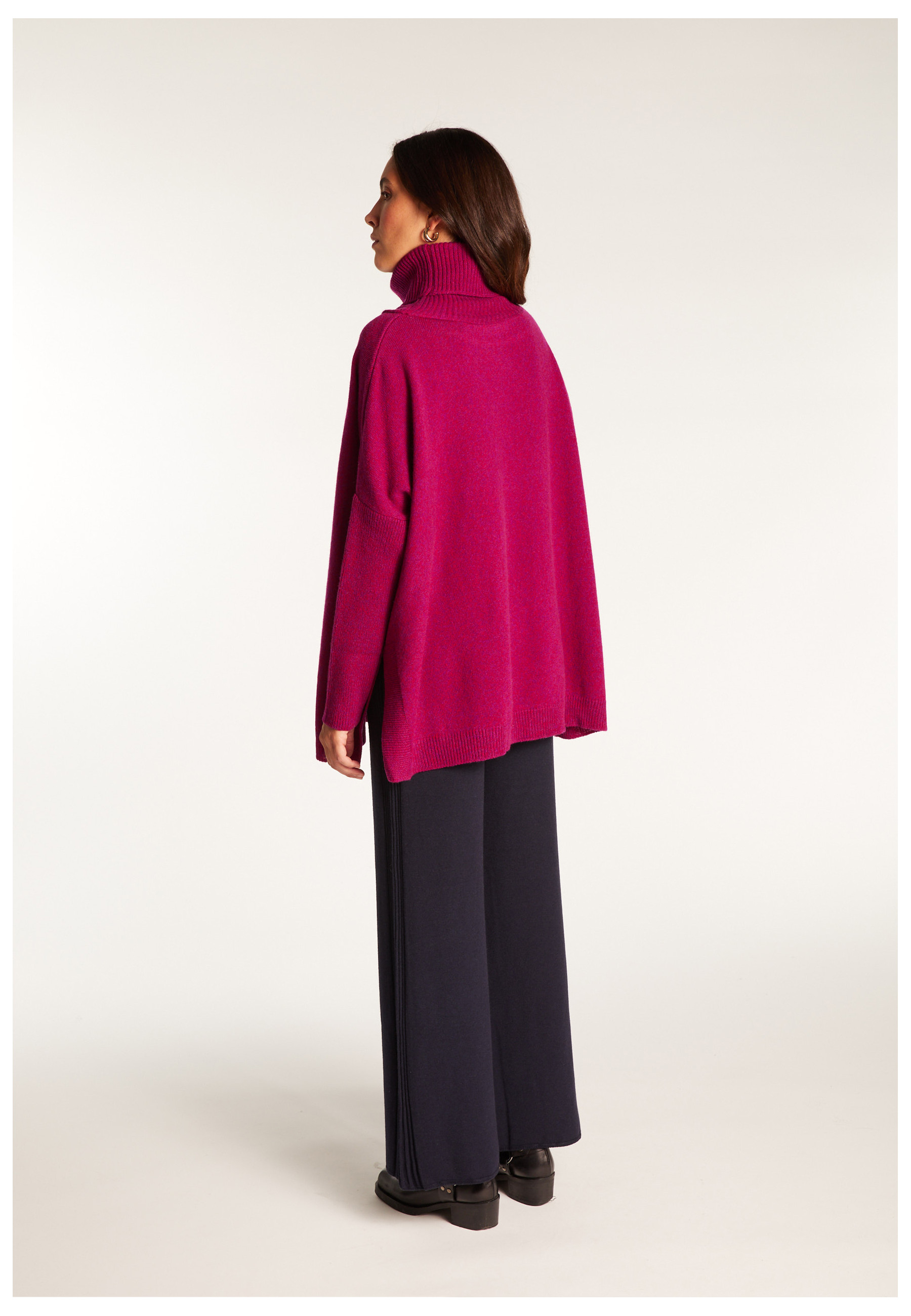 Wool and cashmere turtleneck sweater - Clara