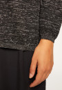 Pull manches chauve-souris en laine et lurex - Boxe Lux