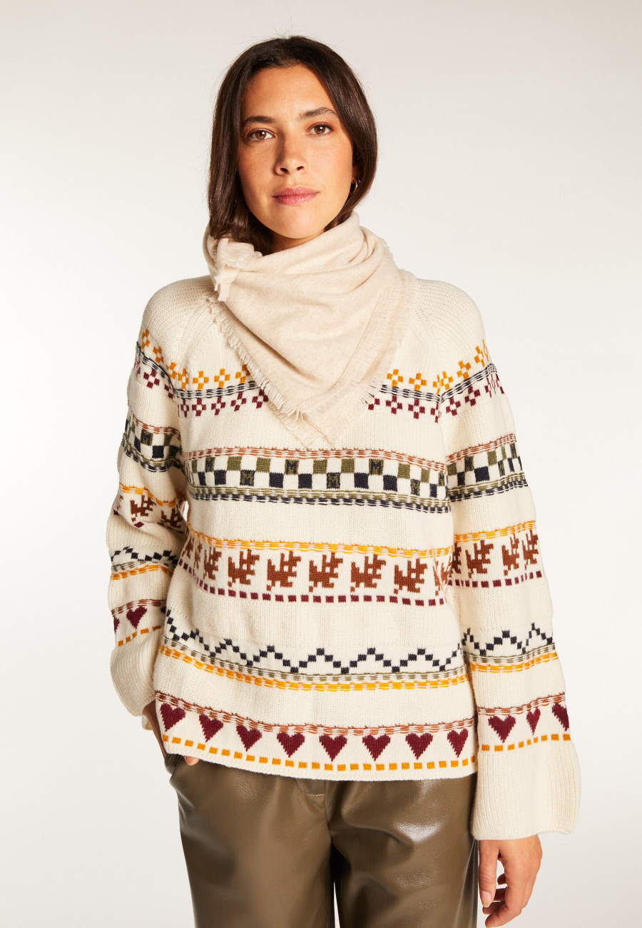 Cachecol unissex de cashmere - Lou