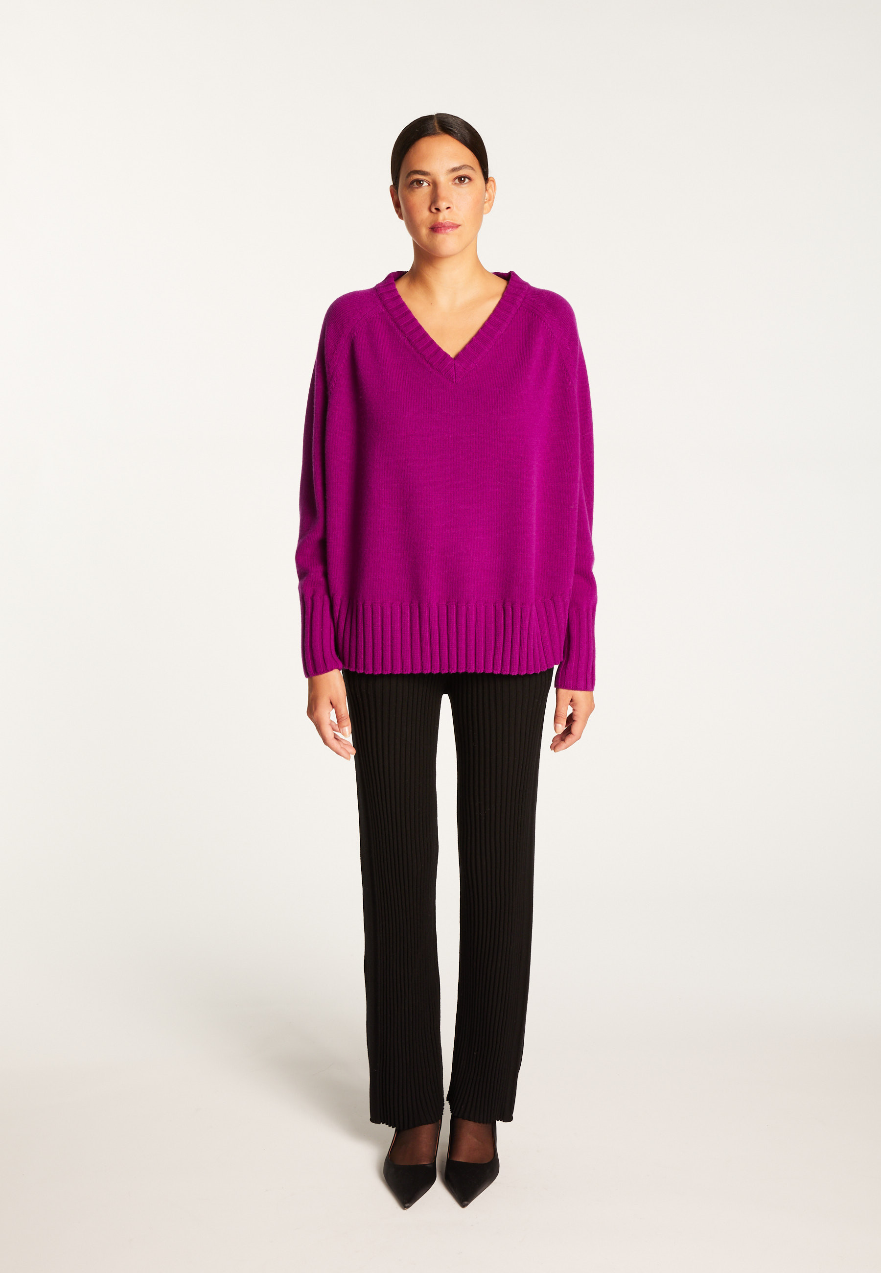 Loose wool sweater - Vivienne