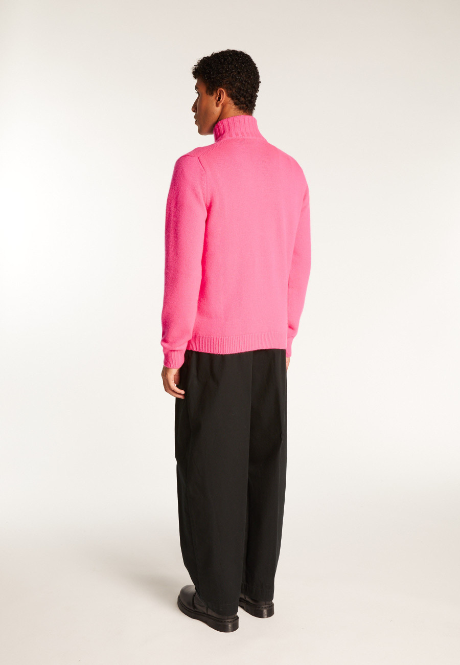 Suéter trucker de cashmere com 6 fios - Emiliano Duo