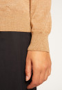 Pull col rond en laine mérinos lurex - Asena Lux