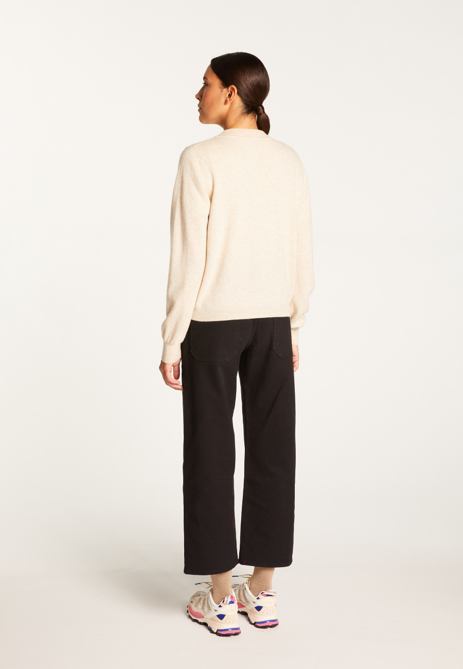 Cardigan de caxemira com botões - Aura