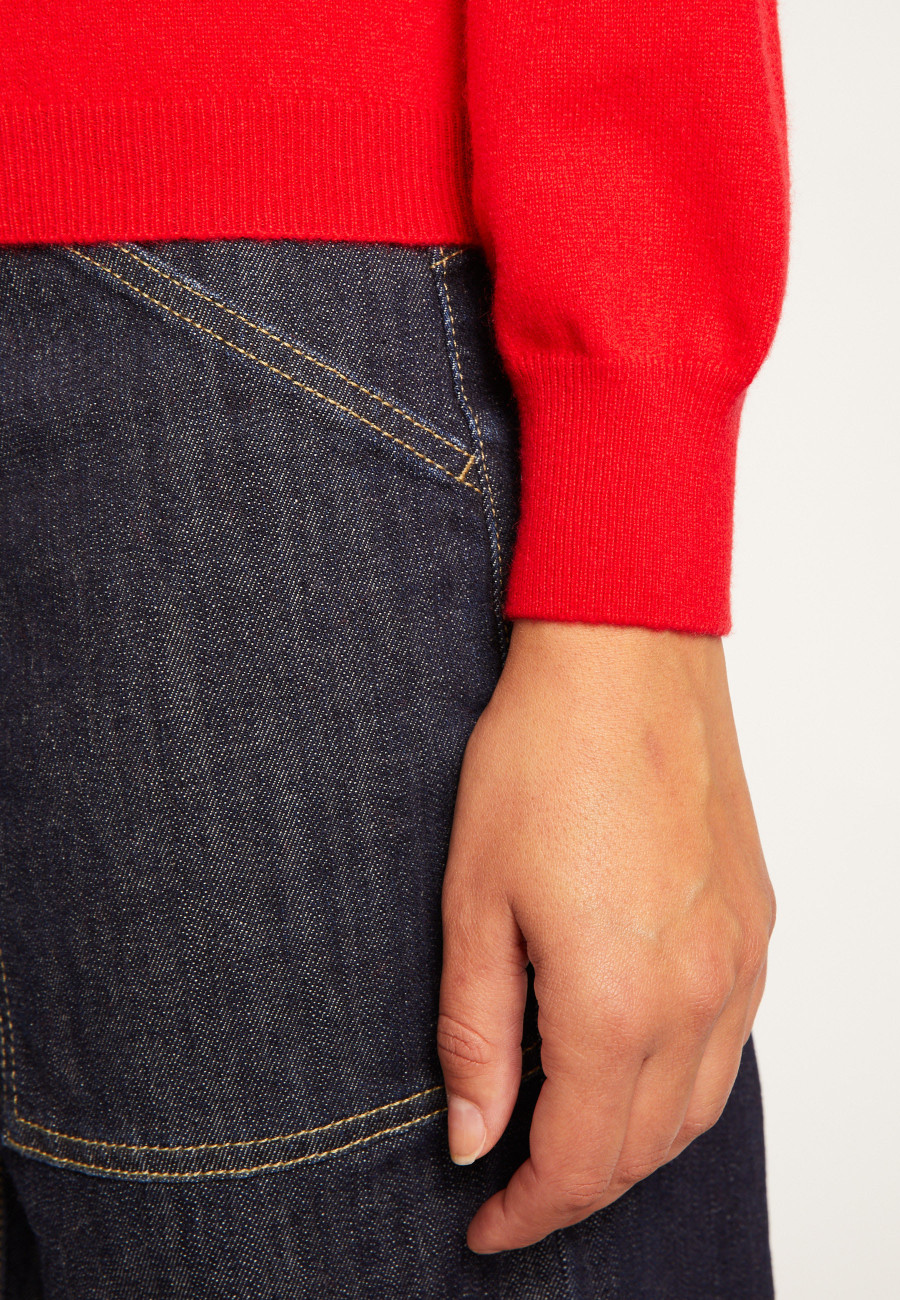 Cardigan de caxemira com botões - Aura