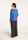Pull col rond en laine technique - Ruby