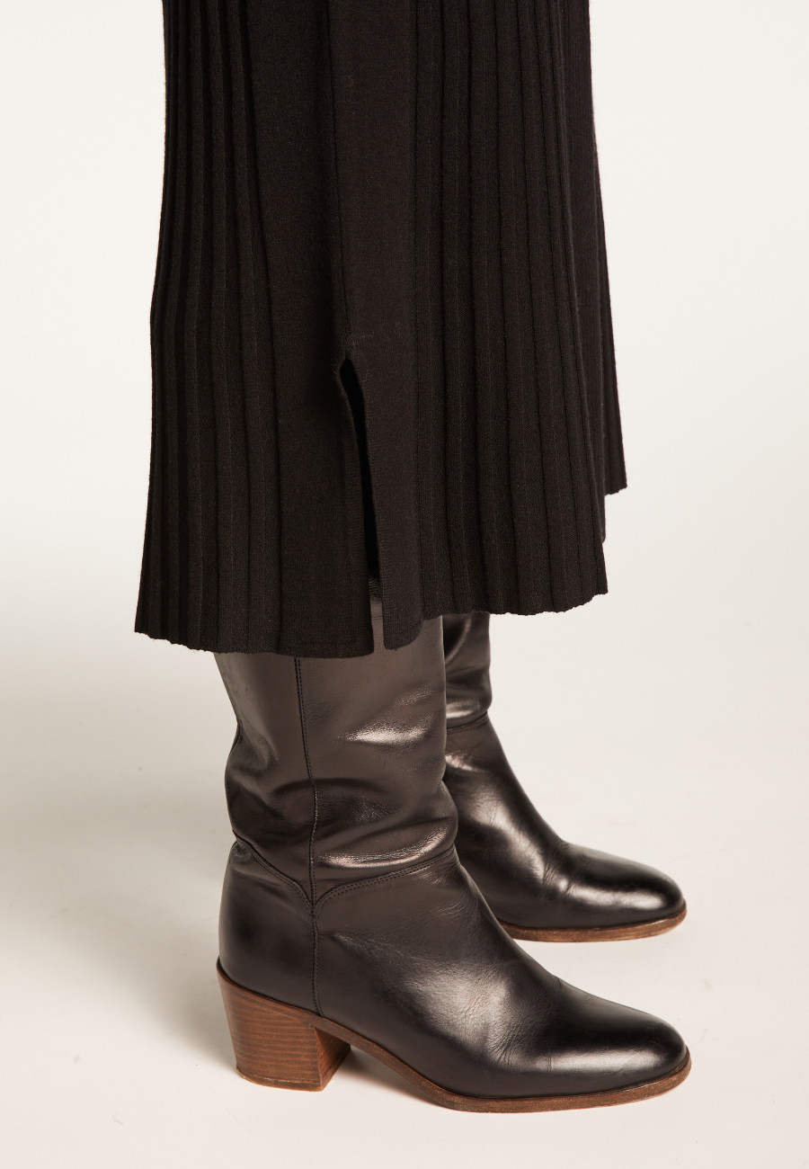 Robe longue en laine mélangée - Renata