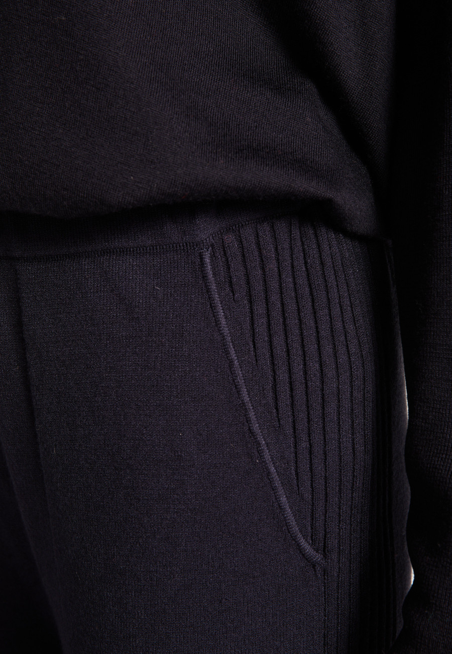Pantalon en laine mélangée - Rebecca