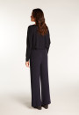 Pantalon en laine mélangé - Rebecca