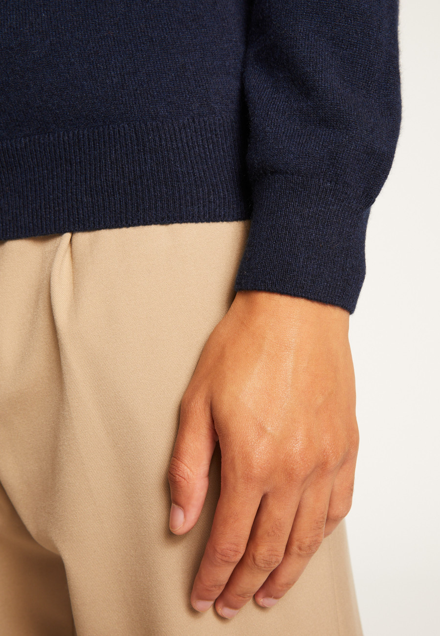 Suéter de cashmere com gola redonda - Evain