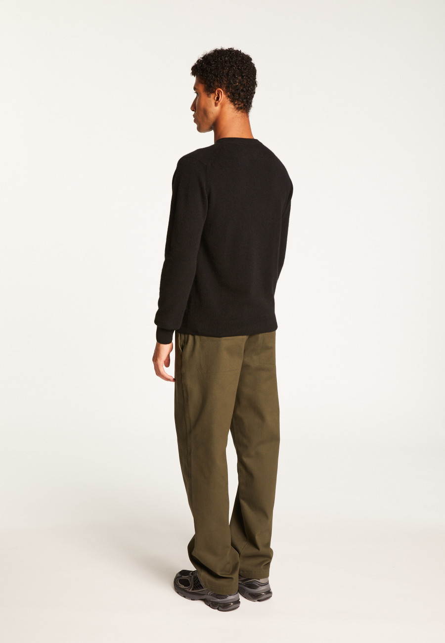 Cashmere V-Neck Sweater - Evann